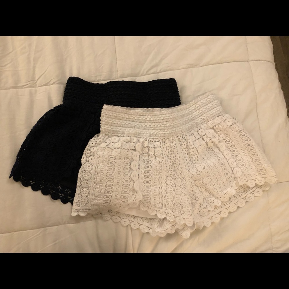 Lace shorts
